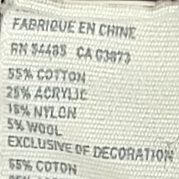 American Eagle Dark Purple Cotton Blend Knit Pullover Sweater Size SP - Picture 10 of 10